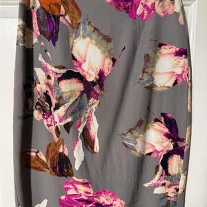 Trina Turk Multicolor Floral Pencil Skirt
